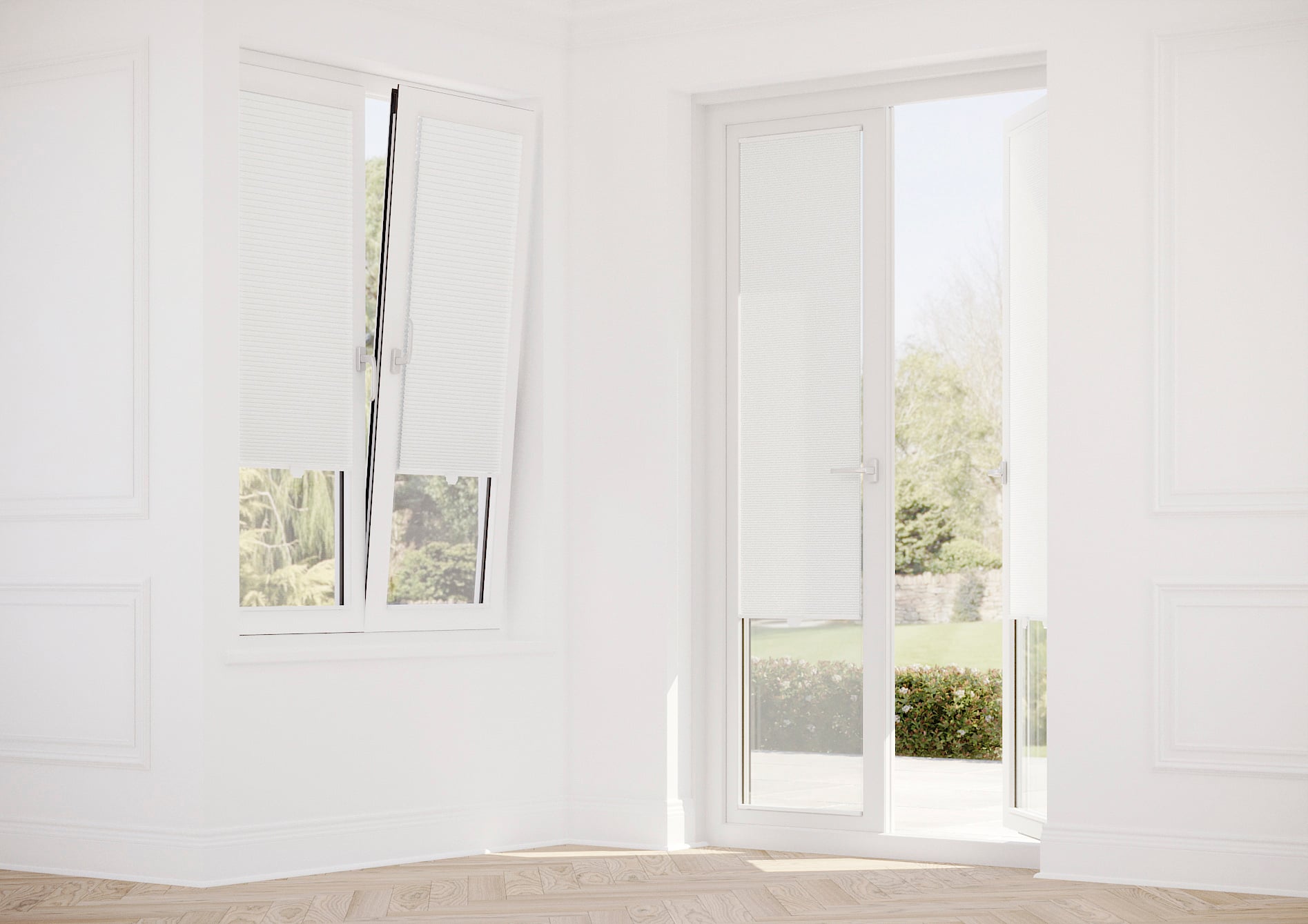 Halo, Snow White - Stick Fit Slim Honeycomb Blind - Image 11